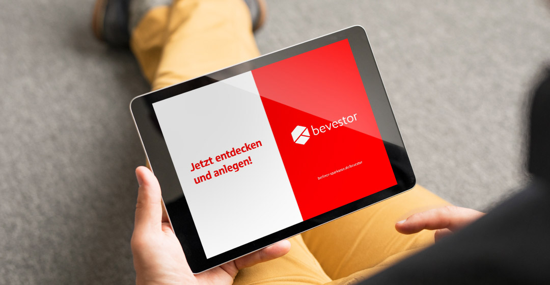 Werbung für Sparkasse