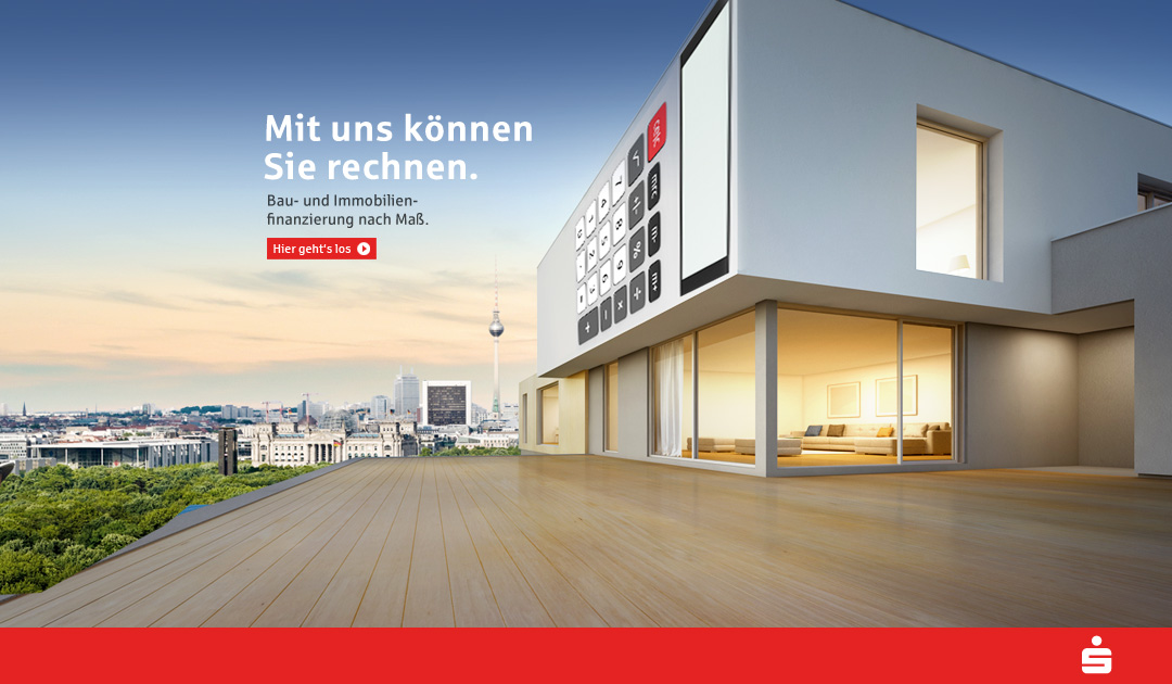 Kampagne Immobilenfinanzierung Sparkasse