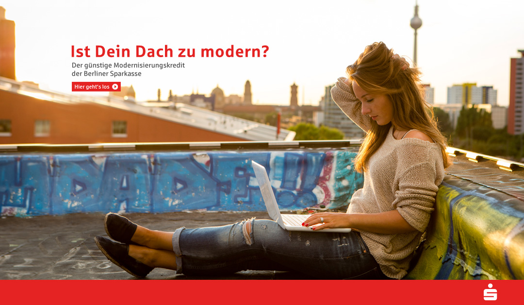 Kampagne Modernisierungskredit Sparkasse