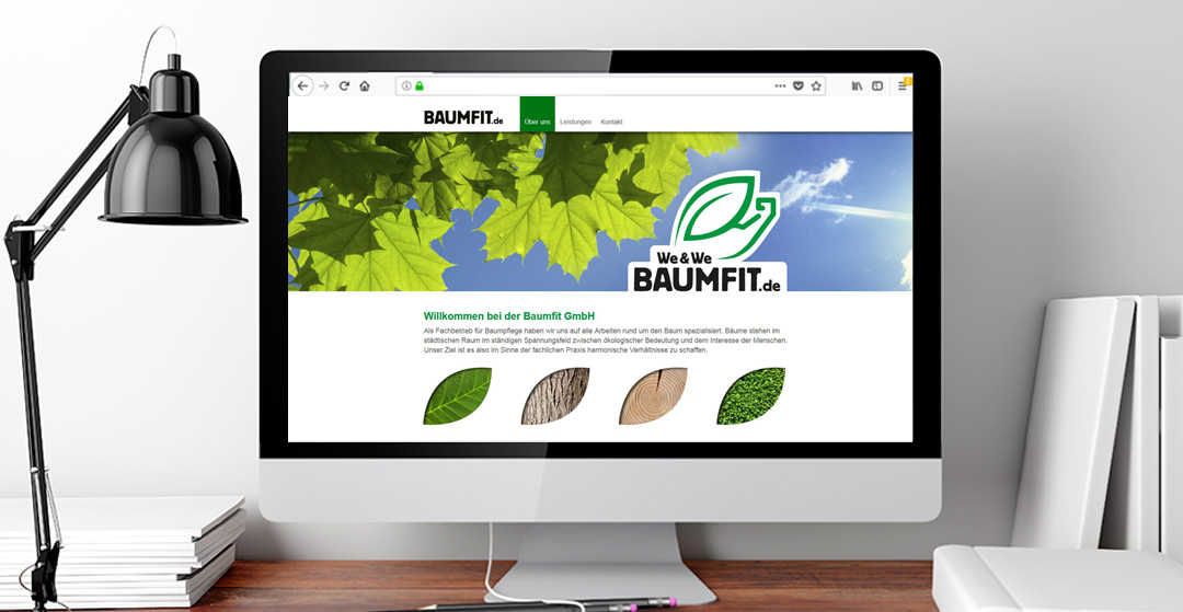 Werbung für Baumfit GmbH
